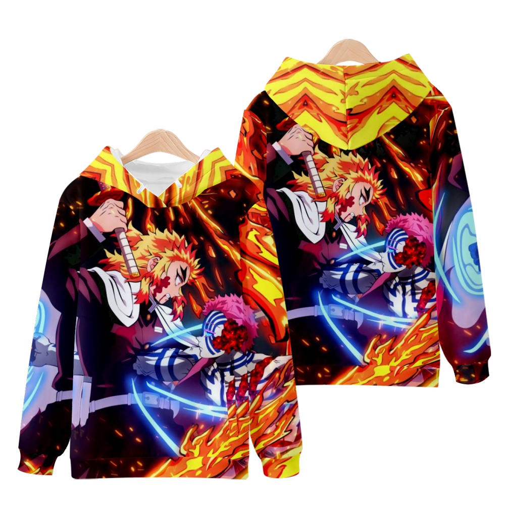 demon slayer anime hoodie