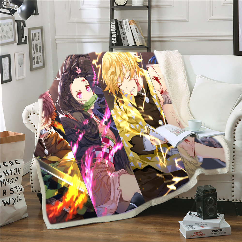 demon slayer anime blanket 150*200