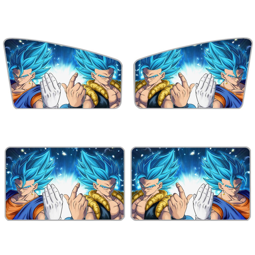 dragon ball anime printed car windshield sunshade reflector