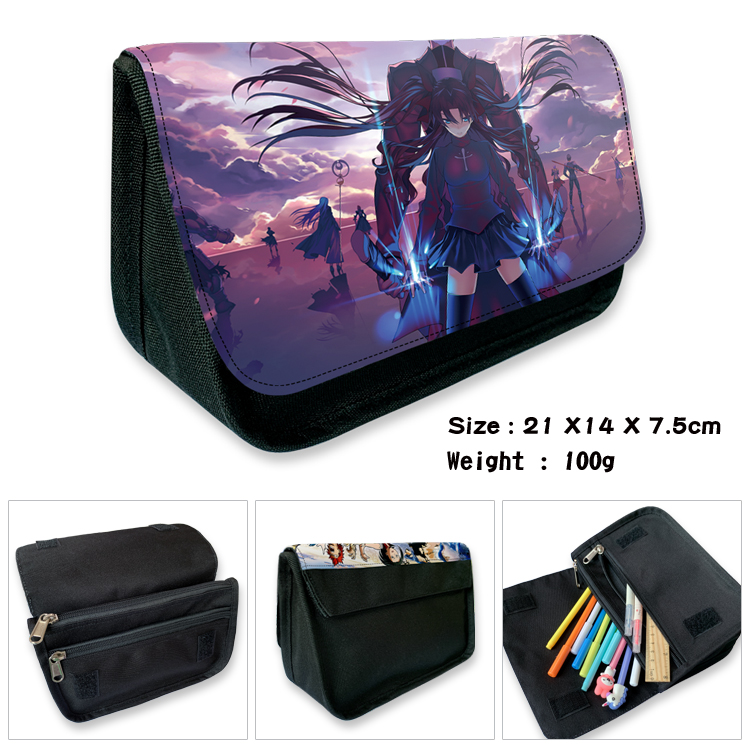 Fate Stay Night anime pencil bag 13 styels