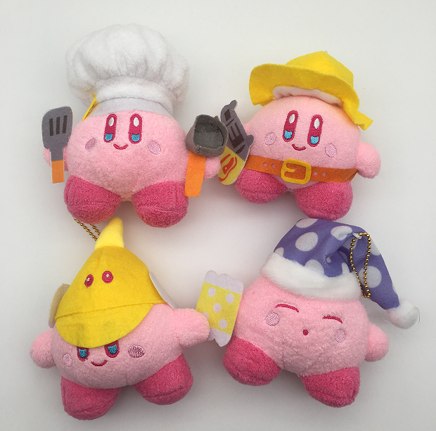 Kirby anime plush for 4 pcs/set 13cm