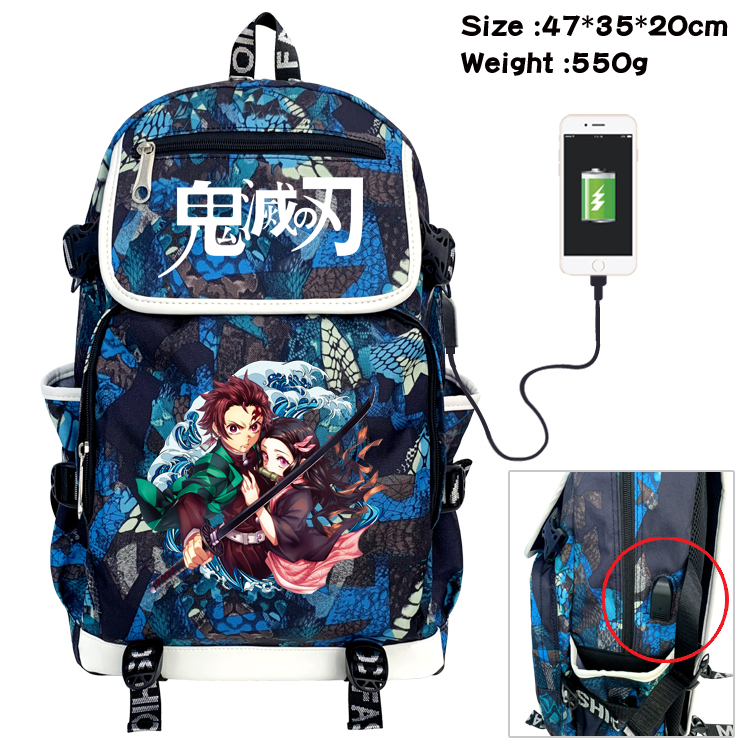 demon slayer kimets anime bag