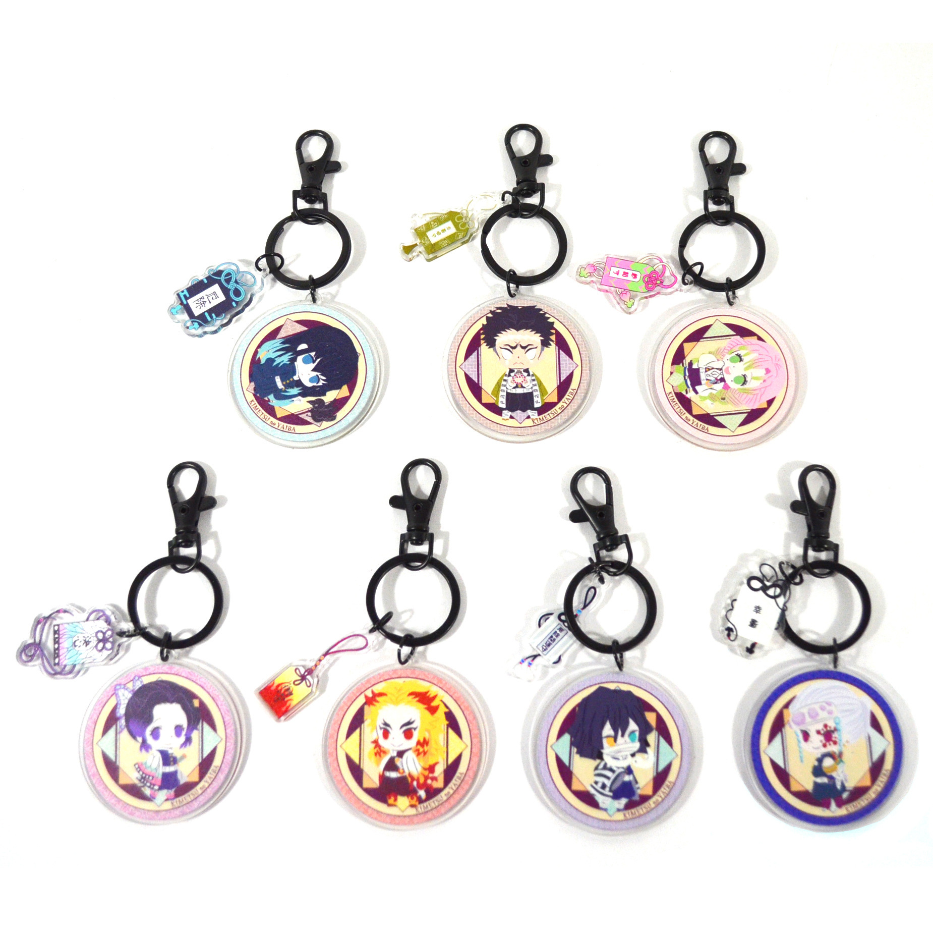 demon slayer kimets anime keychain