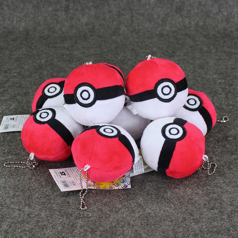 pokemon anime plush for 10 pcs/set 9cm