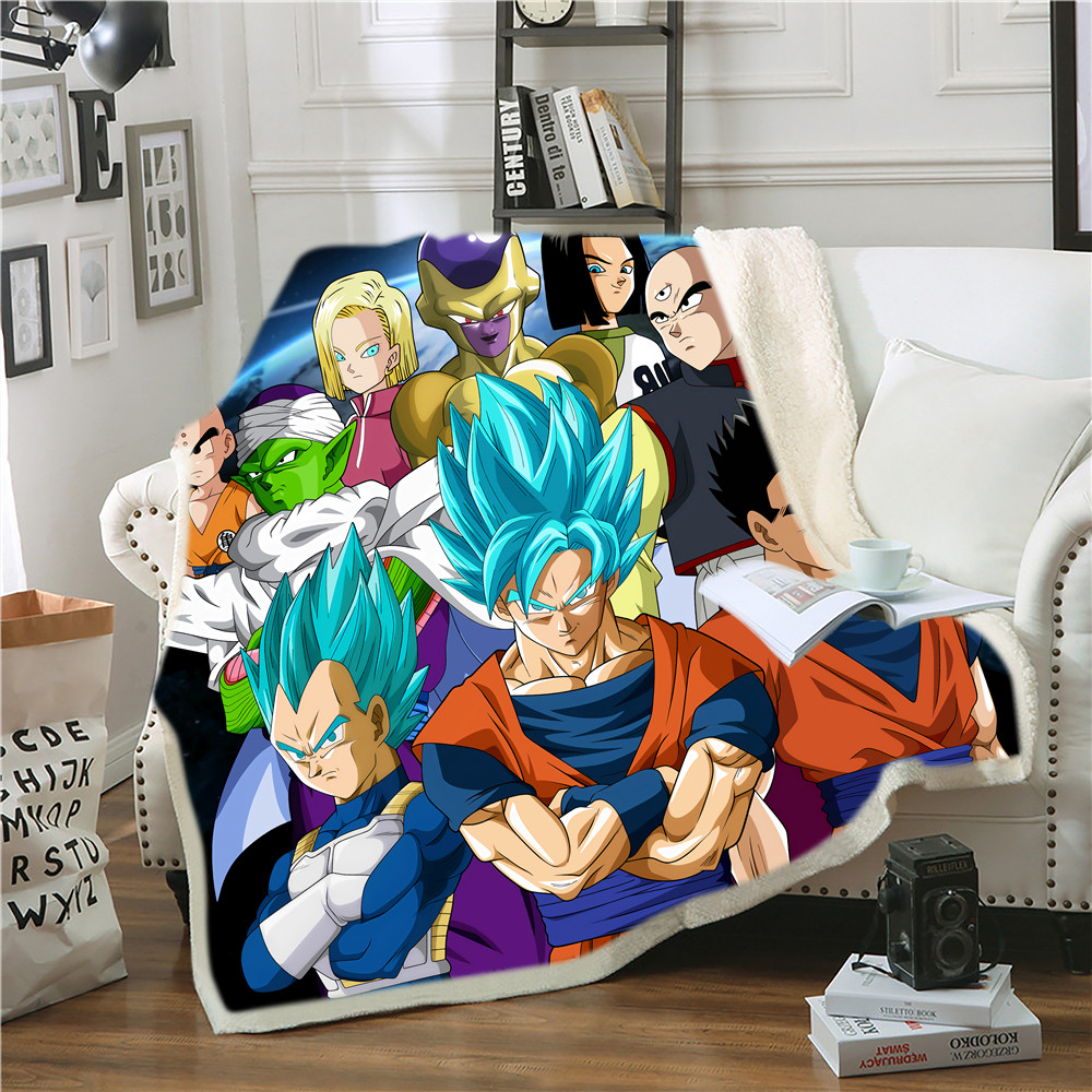 dragon ball anime blanket 150*200