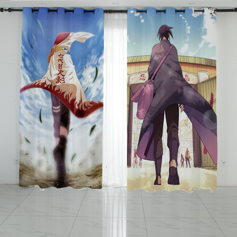 naruto anime curtain(200cm*270cm)