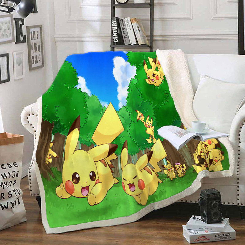 pokemon anime blanket 150*200cm