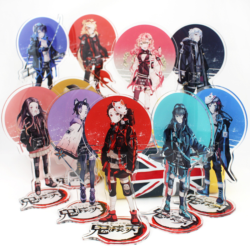 demon slayer kimets anime standing plate 16cm