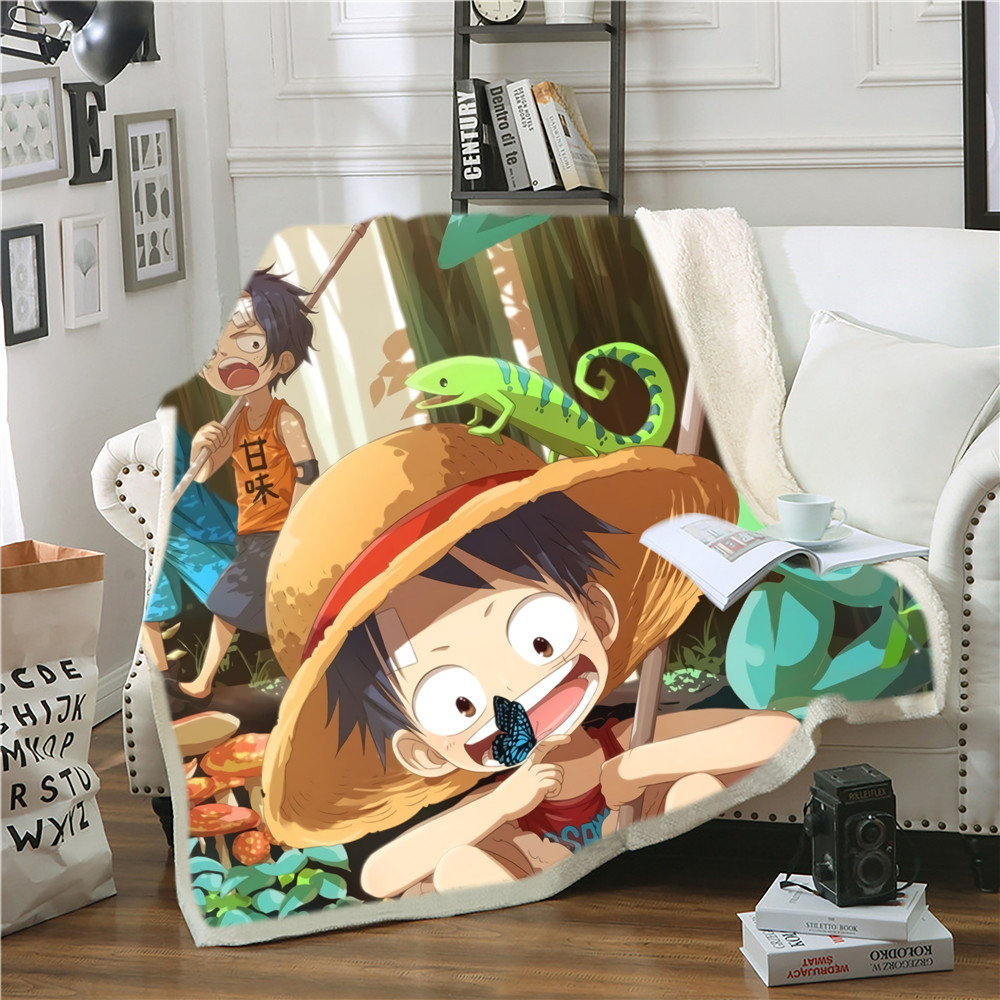 one piece anime blanket 150*200cm