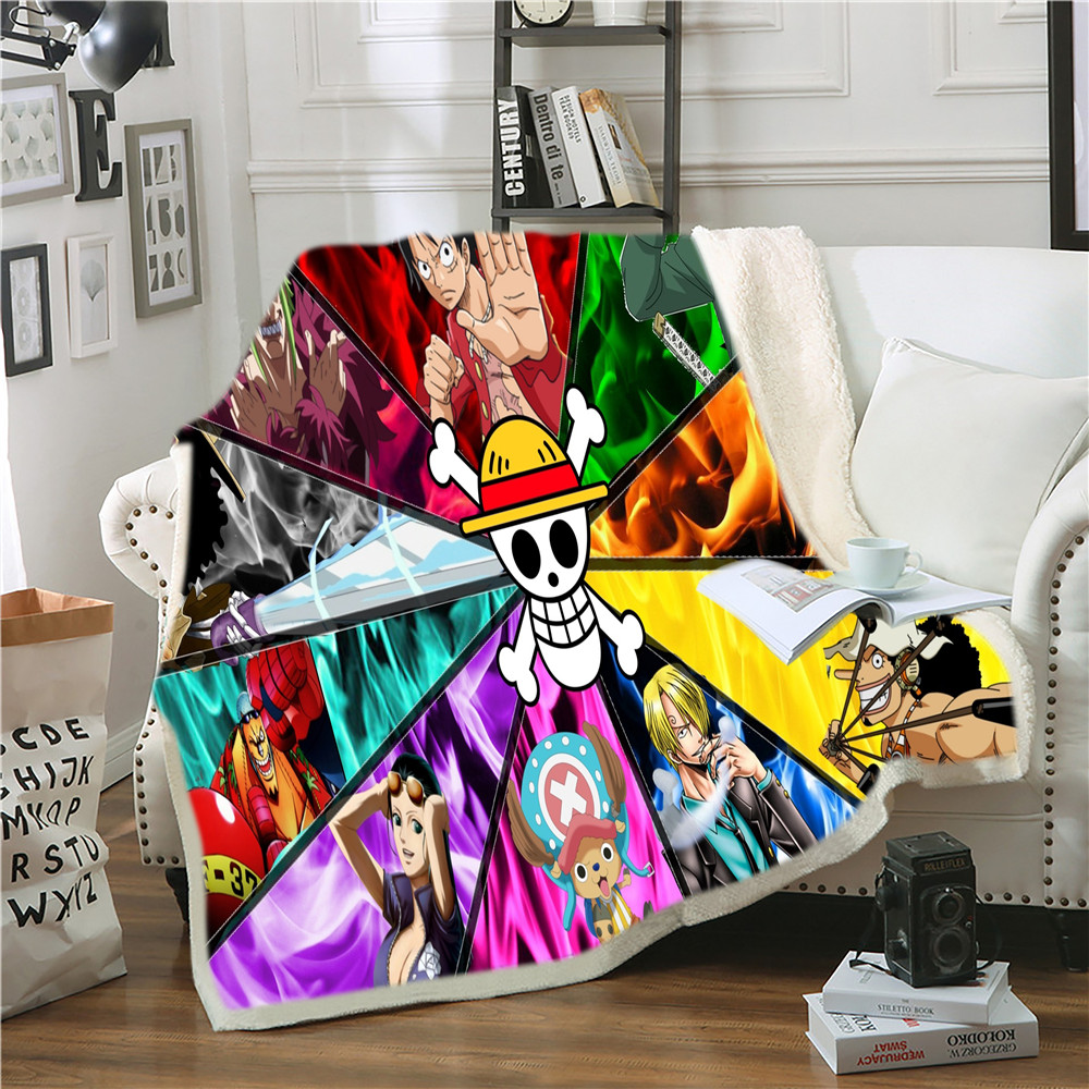 one piece anime blanket 150*200cm