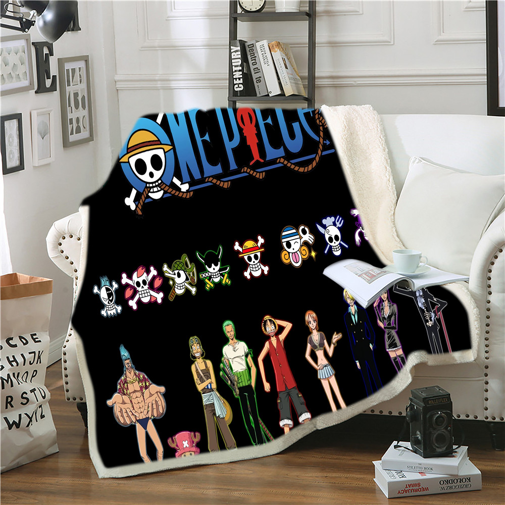 one piece anime blanket 150*200cm