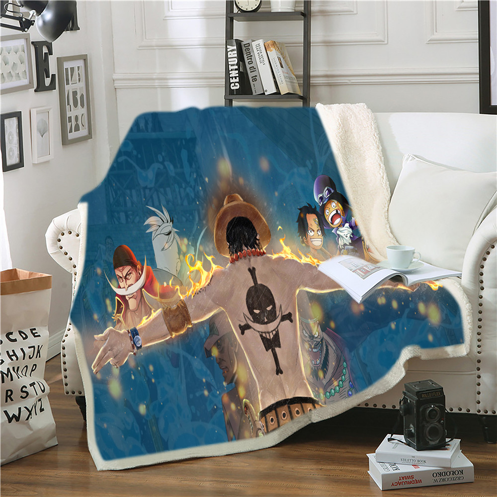 one piece anime blanket 150*200cm