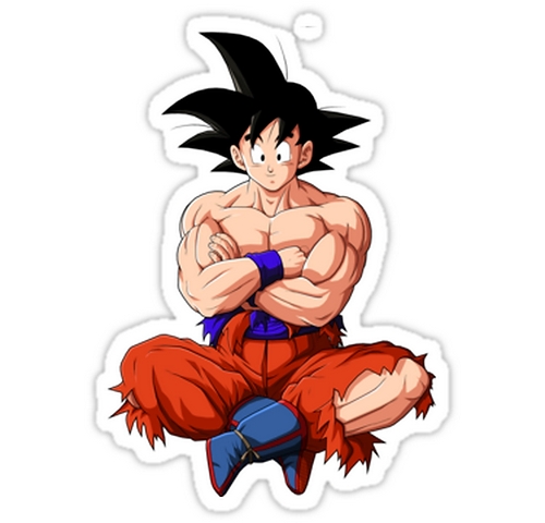 dragon ball anime car sticker