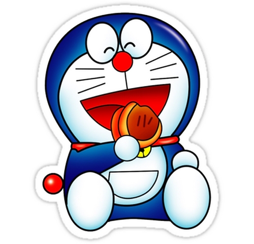 Doraemon anime car sticker