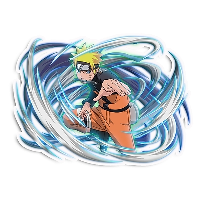 naruto anime car sticker