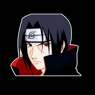 naruto anime car sticker