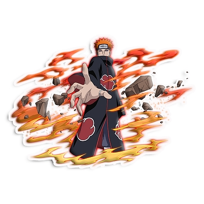 naruto anime car sticker