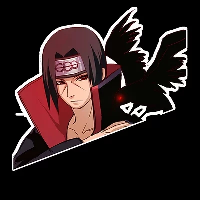 naruto anime car sticker