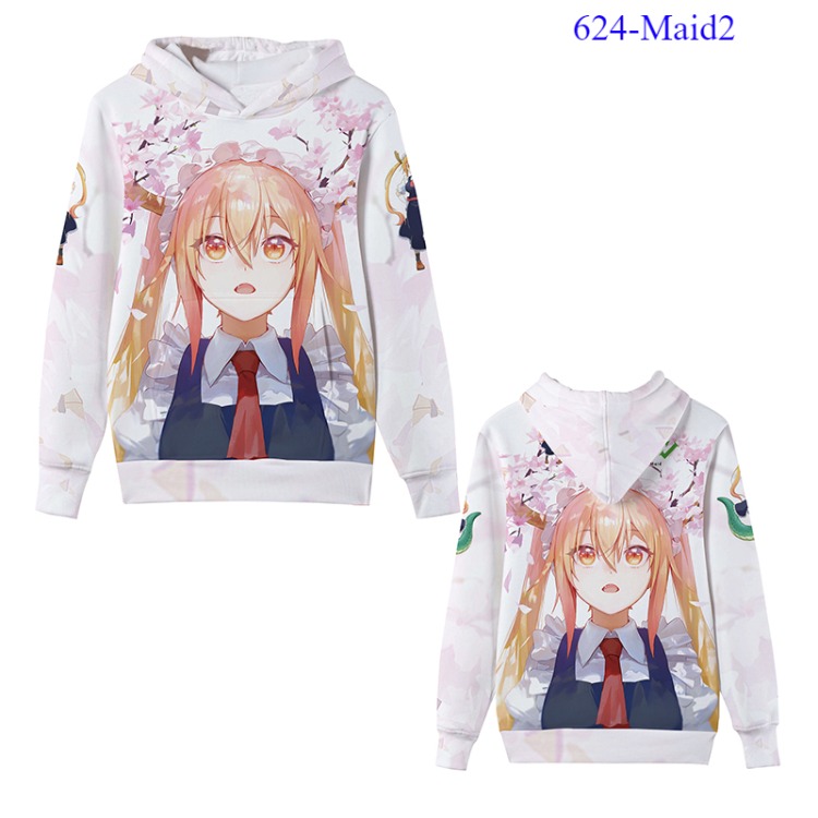 Miss Kobayashi's Dragon Maid anime hoodie