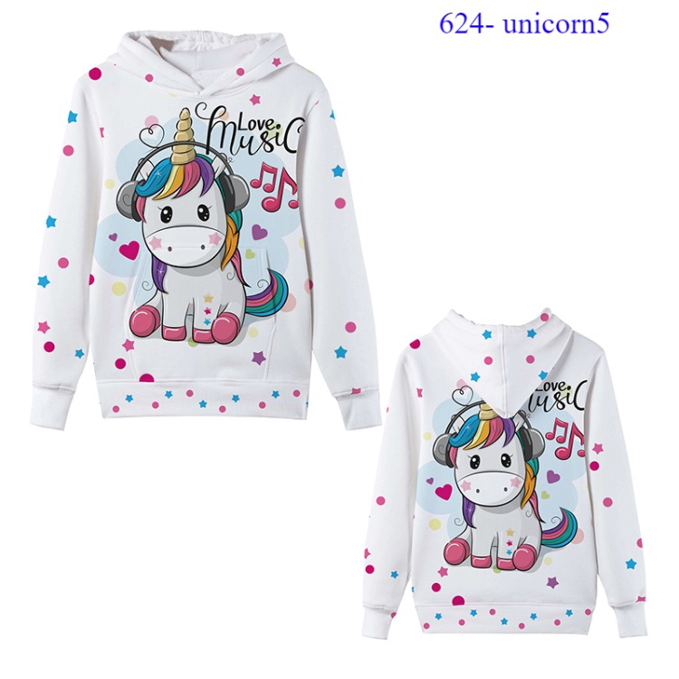 Unicorn anime hoodie