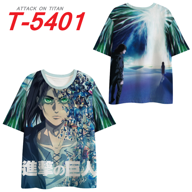 attack on titan anime T-shirt