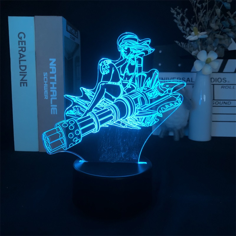 Gods Eater Burst anime 7 colours LED light