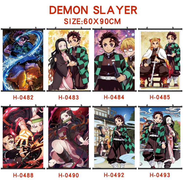 demon slayer kimets anime wallscroll 60*90cm