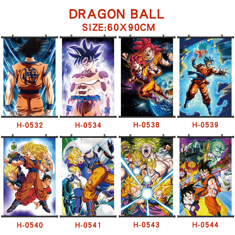 dragon ball anime wallscroll 60*90cm