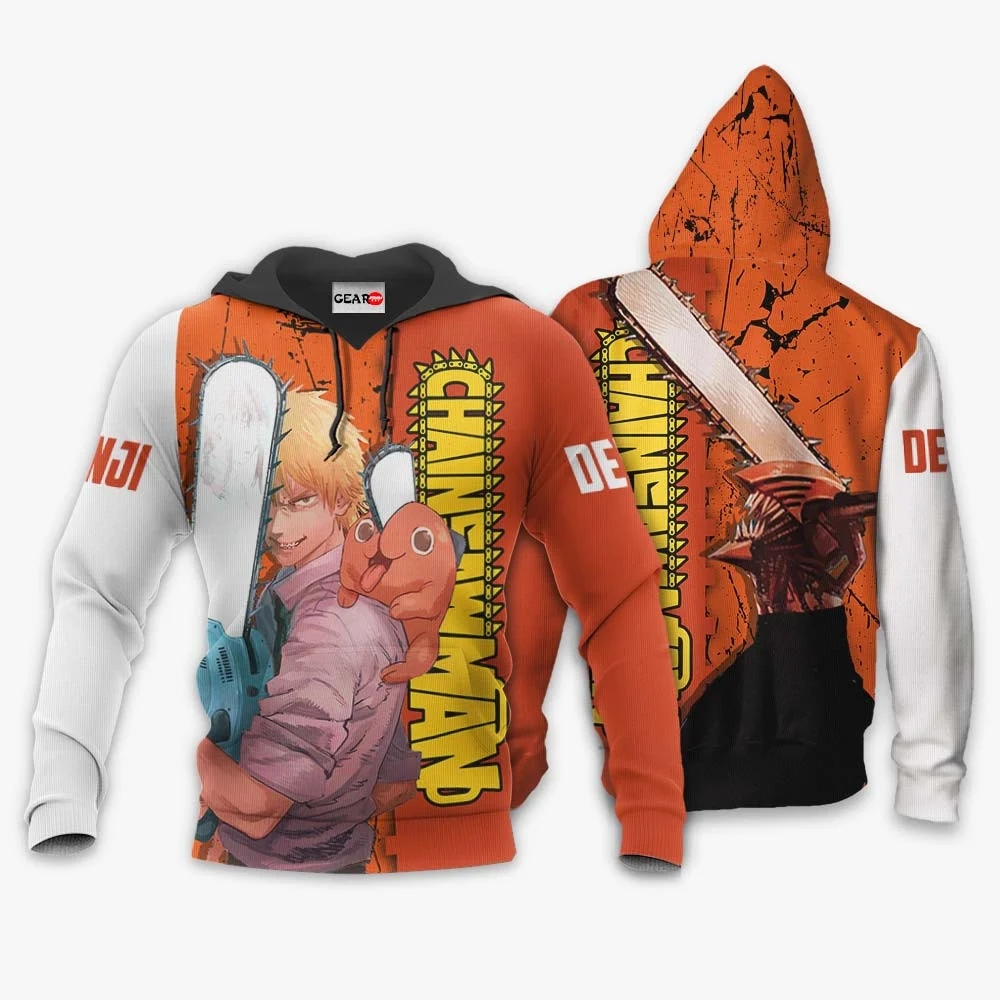 Chainsaw Man anime hoodie & zip hoodie 12 styles