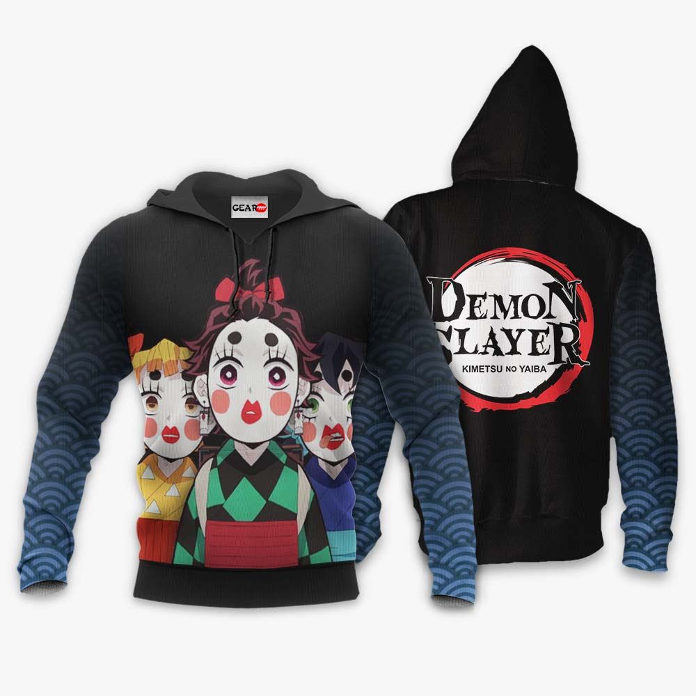 Demon Slayer Kimets anime hoodie & zip hoodie 8 styles