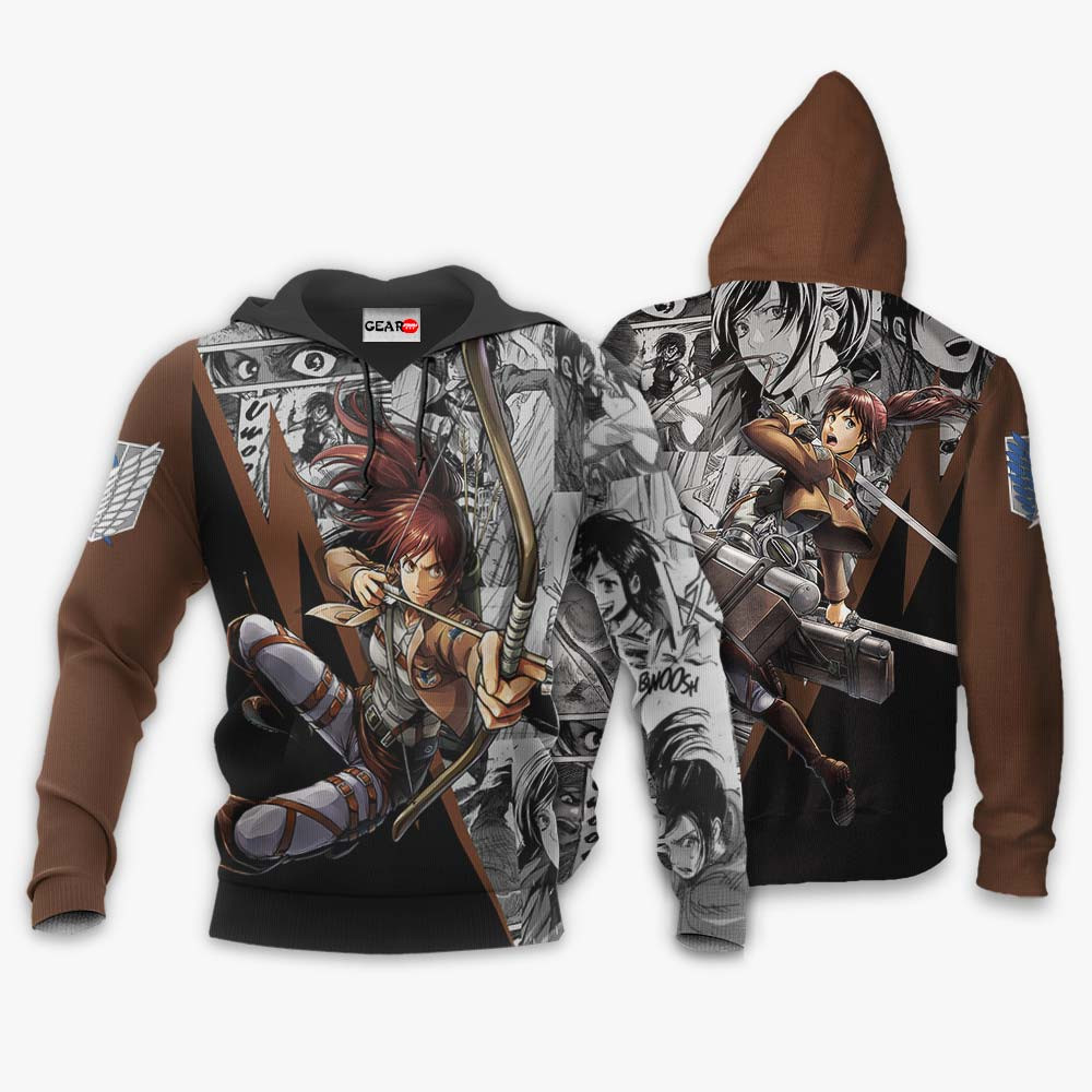 Attack on Titan anime hoodie & zip hoodie 20 styles