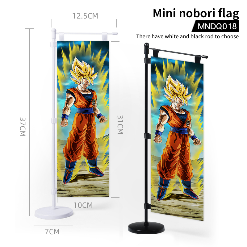 dragon ball anime mini nobori flag