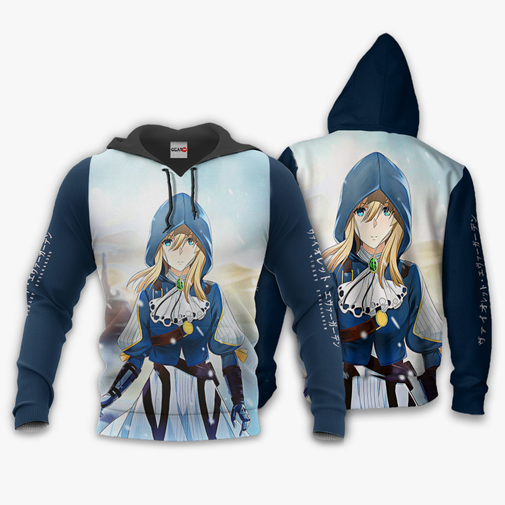 Violet Evergarden anime hoodie & zip hoodie 2 styles