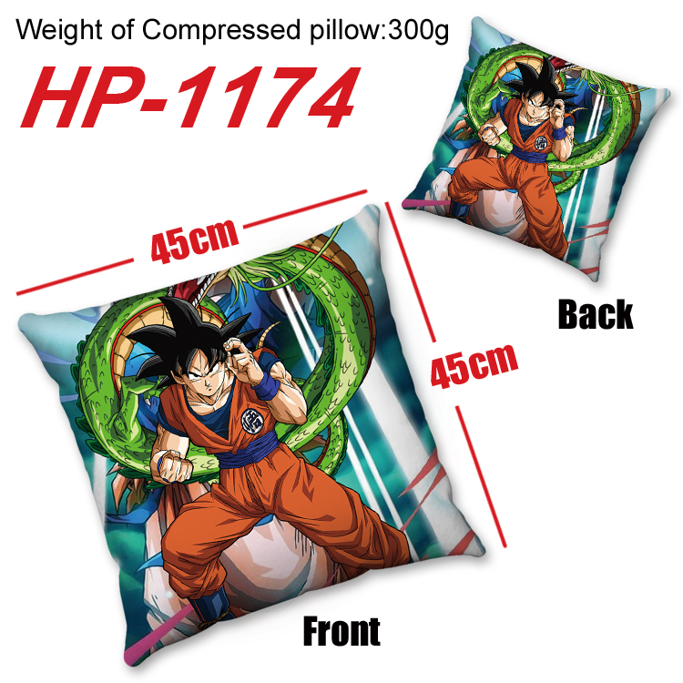 dragon ball anime cushion 45*45cm