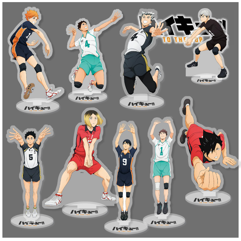 haikyuu anime standing sign 10cm