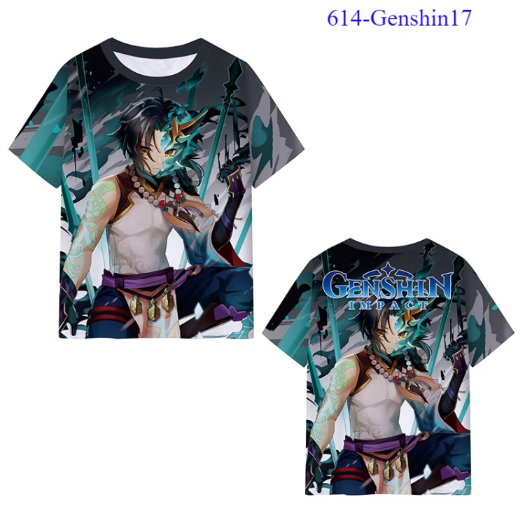 Genshin Impact Noelle anime T-shirt