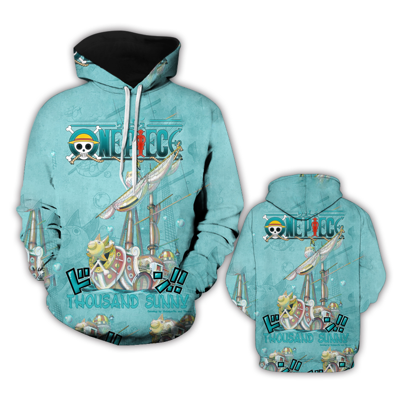 one piece anime hoodie