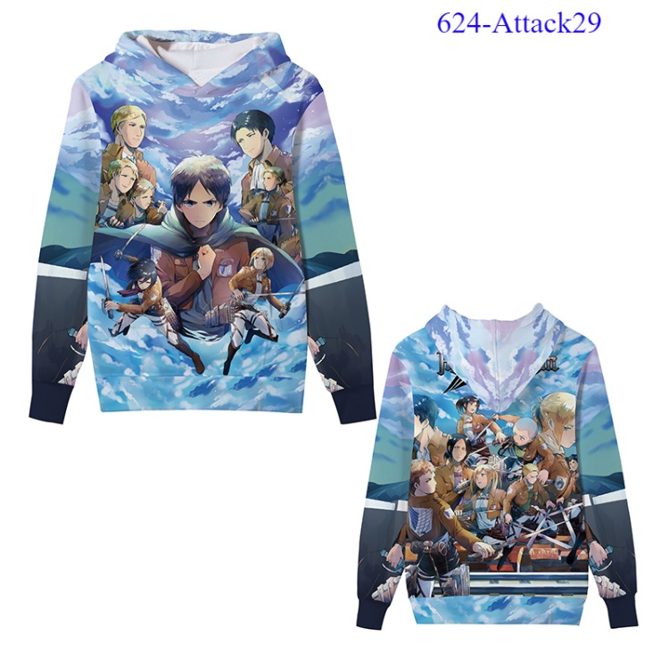 attack on titan anime hoodie