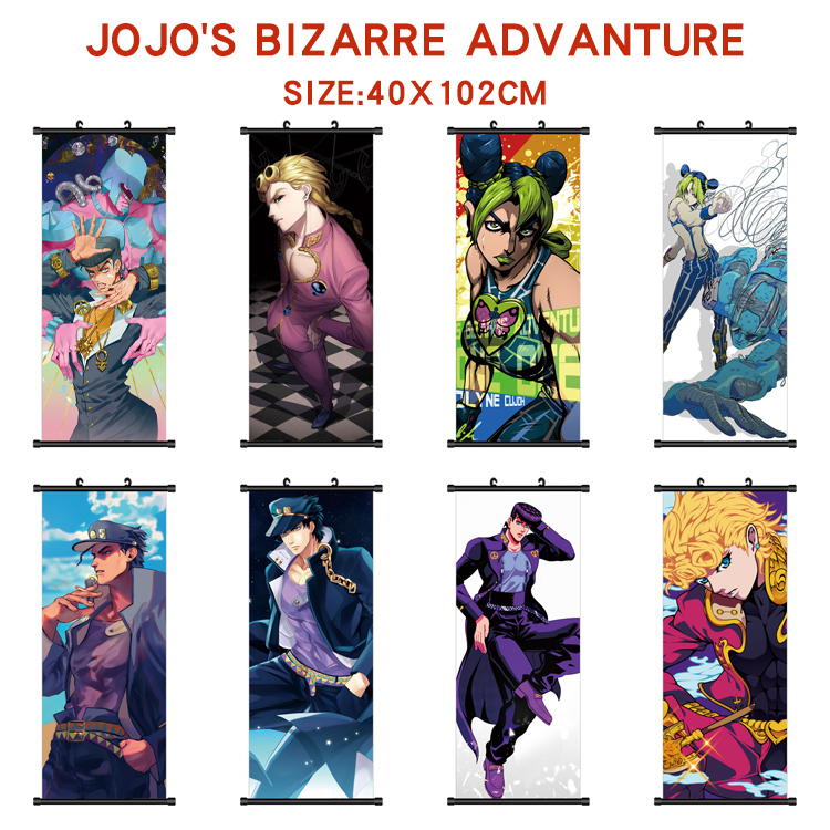 JoJos Bizarre Adventure anime wallscroll 40*102cm