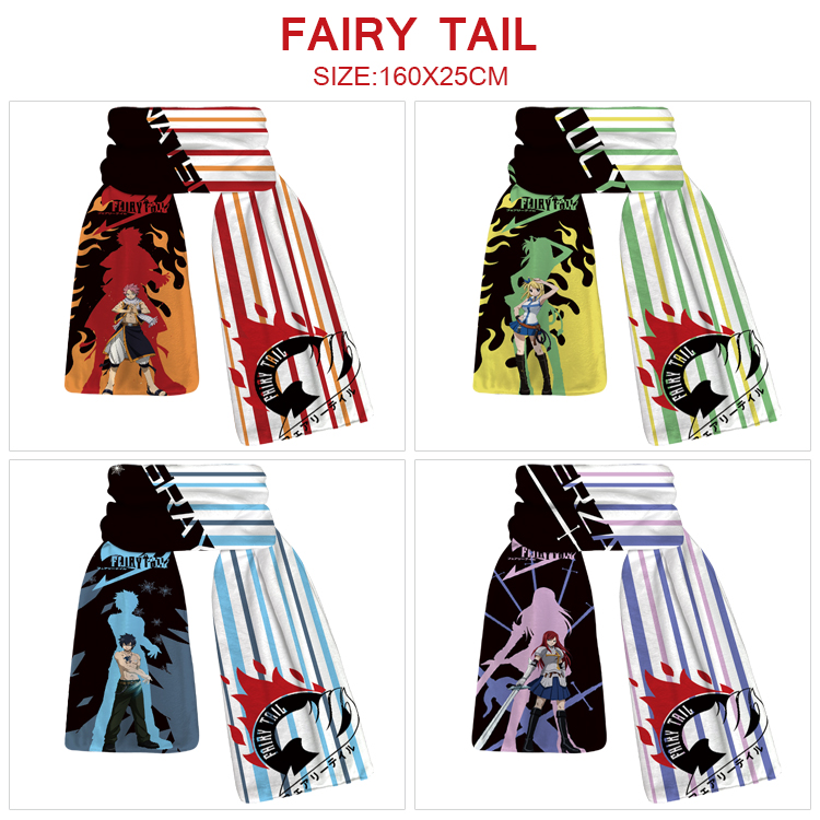 fairy tail anime scarf