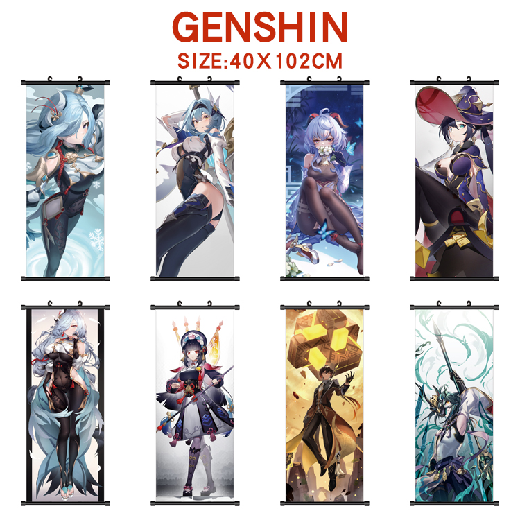Genshin Impact Noelle anime wallscroll 40*102cm