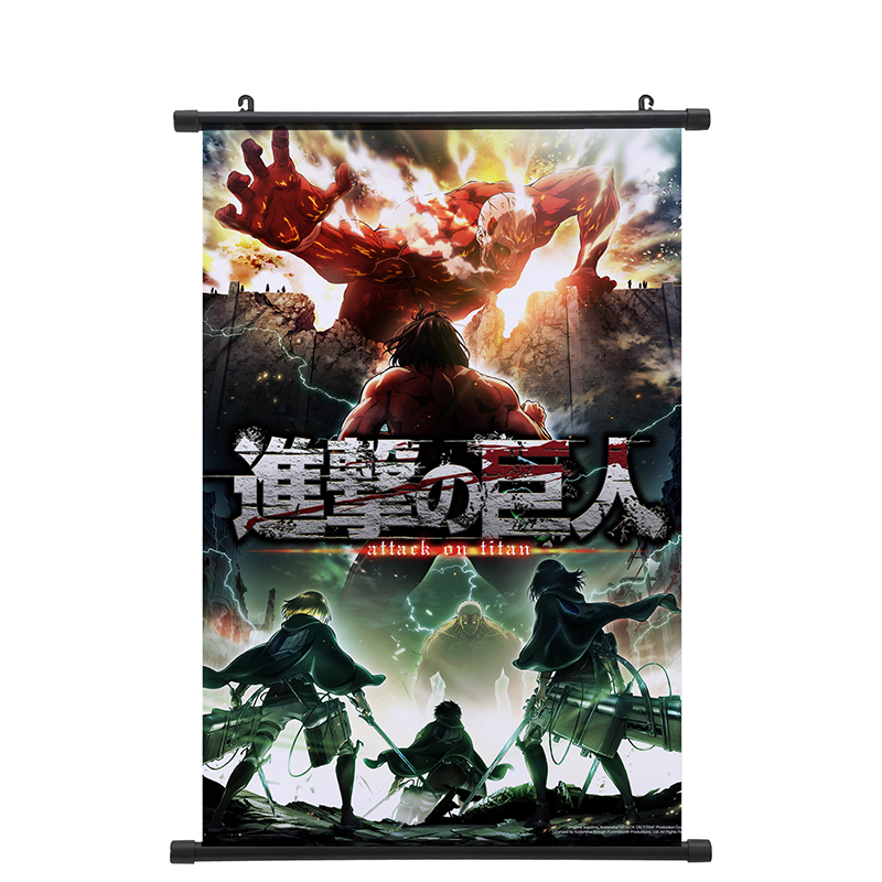 attack on titan anime wallscroll 60*90cm
