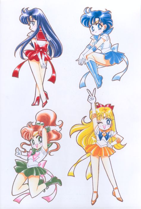 Sailor Moon anime car sticker 3 styles price for a set of 4\5 pcs