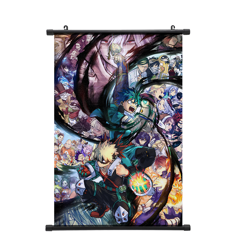 my hero academia anime wallscroll 60*90cm