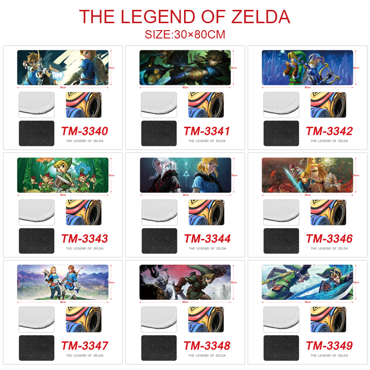 the legend of zelda anime deskpad 30*80cm