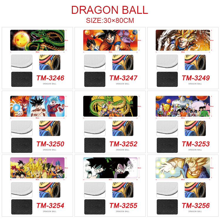 dragon ball anime deskpad 30*80cm