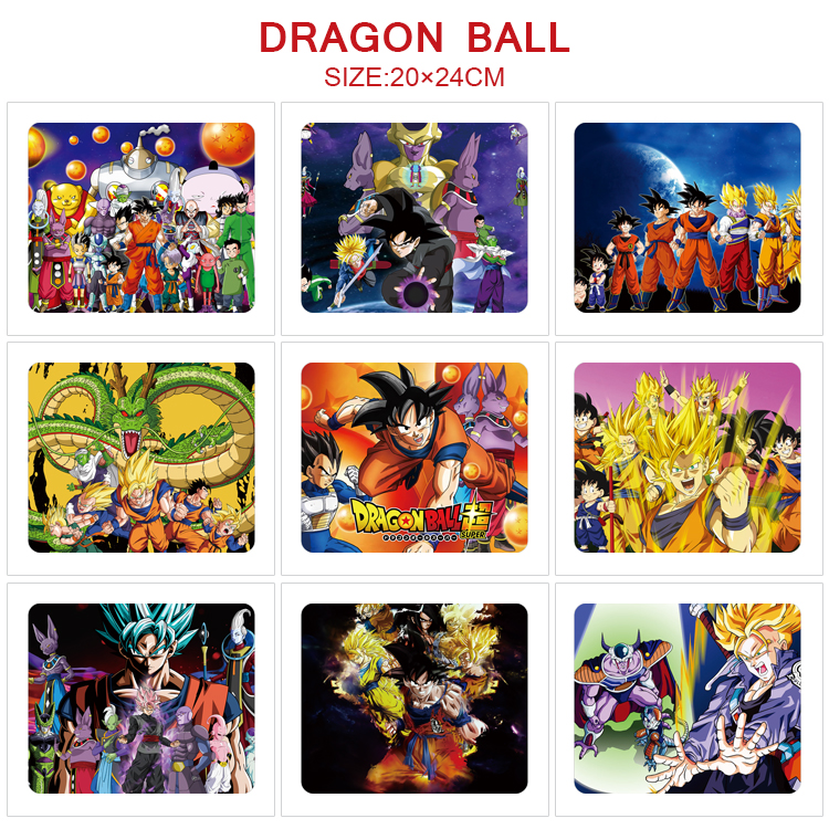dragon ball anime deskpad for 5 pcs 20*24cm