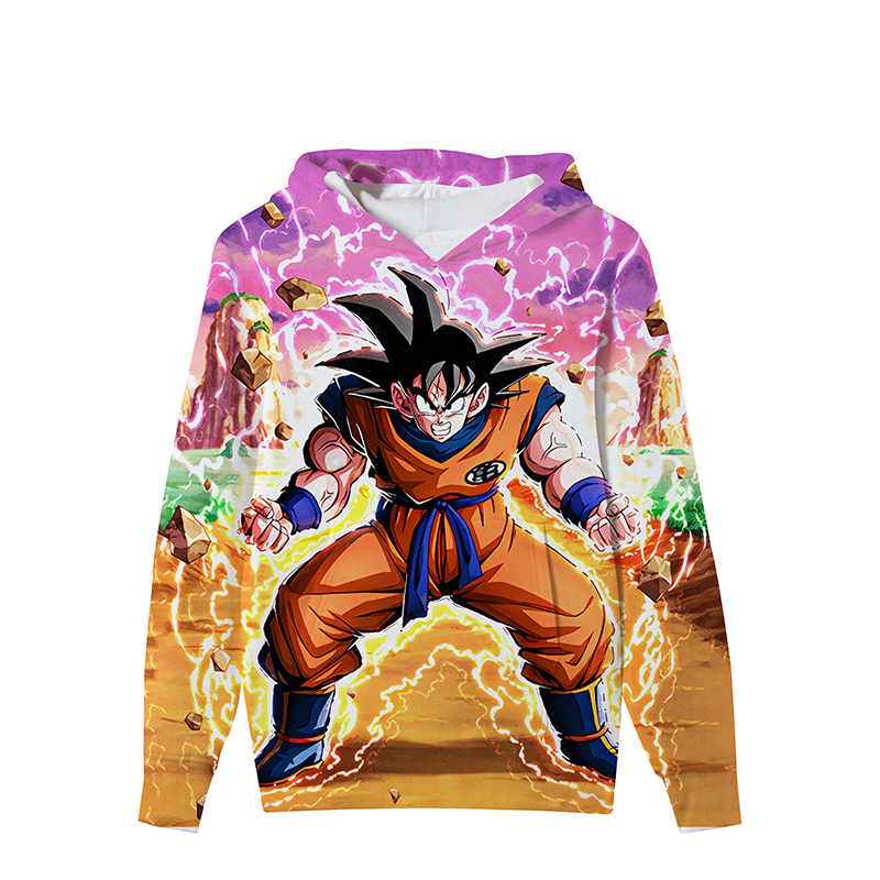 dragon ball anime hoodie