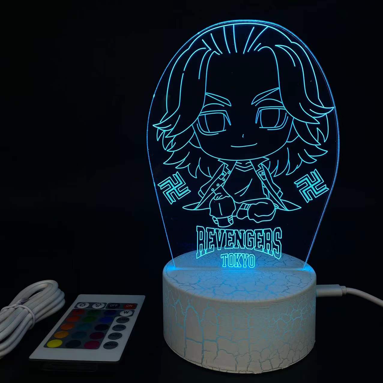 Tokyo Revengers anime 7 colours LED light