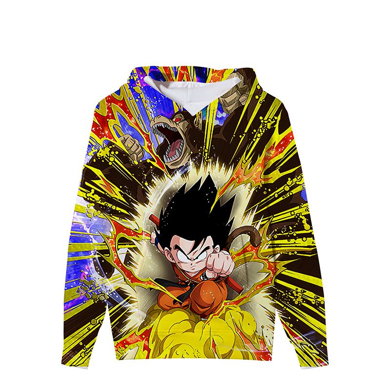 dragon ball anime hoodie